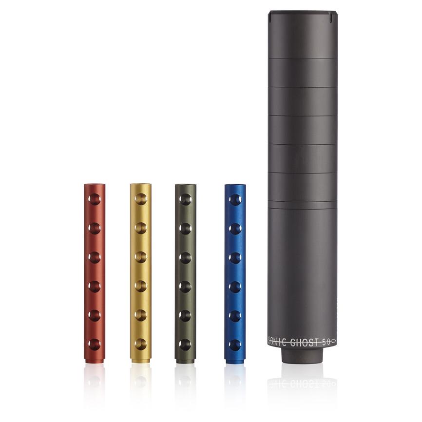 Глушитель мультикалиберный Nielsen Sonic Ghost 50 M18x1 калибры 270Win/7мм/7мм mag. 30 06/308Win/300 Win.mag/9/3/375Mag (7001464) - фото 2 Глушитель мультикалиберный Nielsen Sonic Ghost 50 M18x1 калибры 270Win/7мм/7мм mag. 30 06/308Win/300 Win.mag/9/3/375Mag (7001464) - фото 2