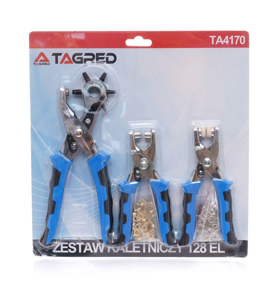 Набор для ремонта кожаных изделий TAGRED TA4170 128 ед.