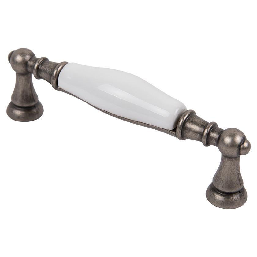 Мебельная ручка Bosetti Marella CL 15141.96 Стальной/белый (68825)