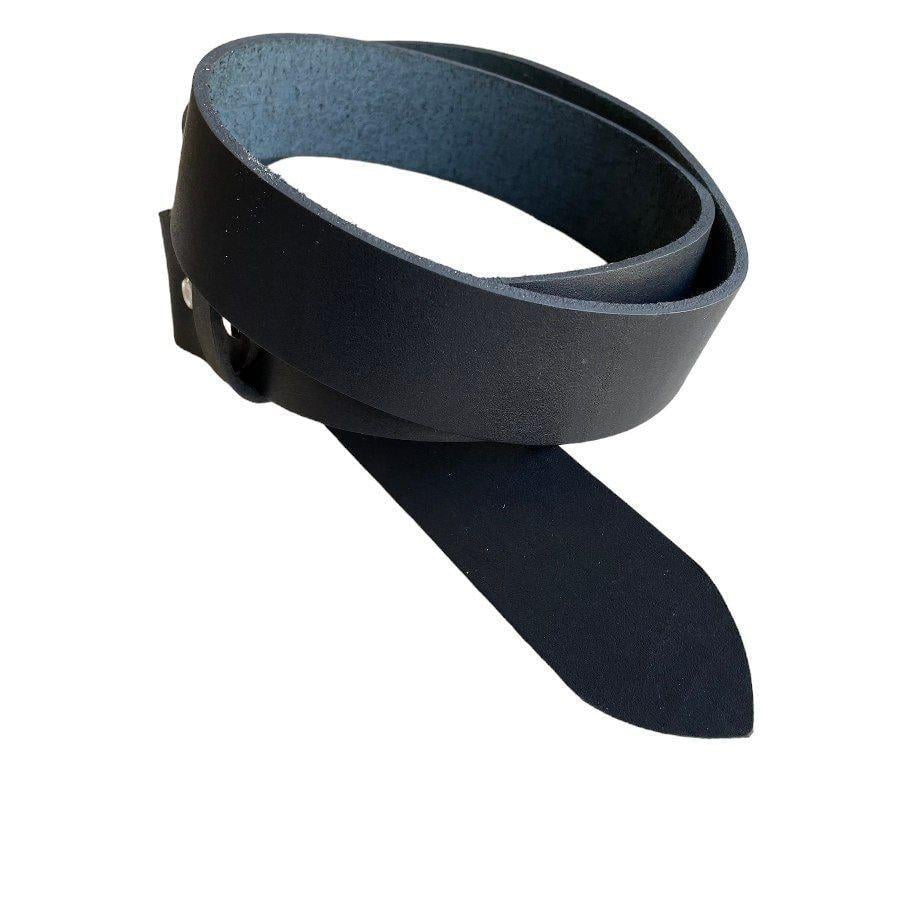 Пояс кожаный для мужского ремня Gorillas Accessories Черный