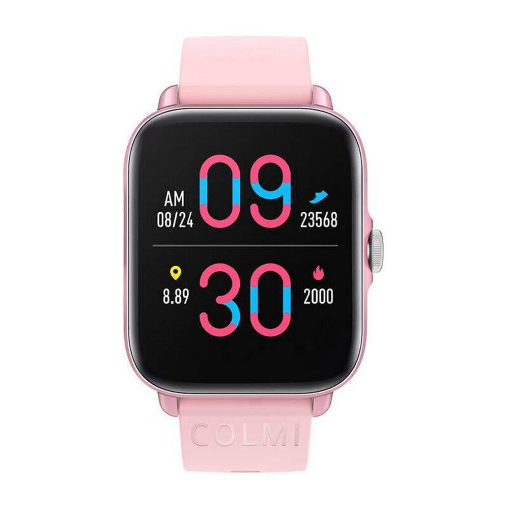 Умные смарт-часы Colmi P28 Plus фитнес браслет Pink (17833)
