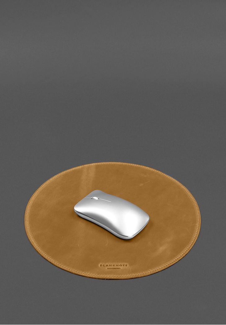 Настольный набор из натуральной кожи 1.2 Crazy Horse Желтый (A-028807) - фото 8