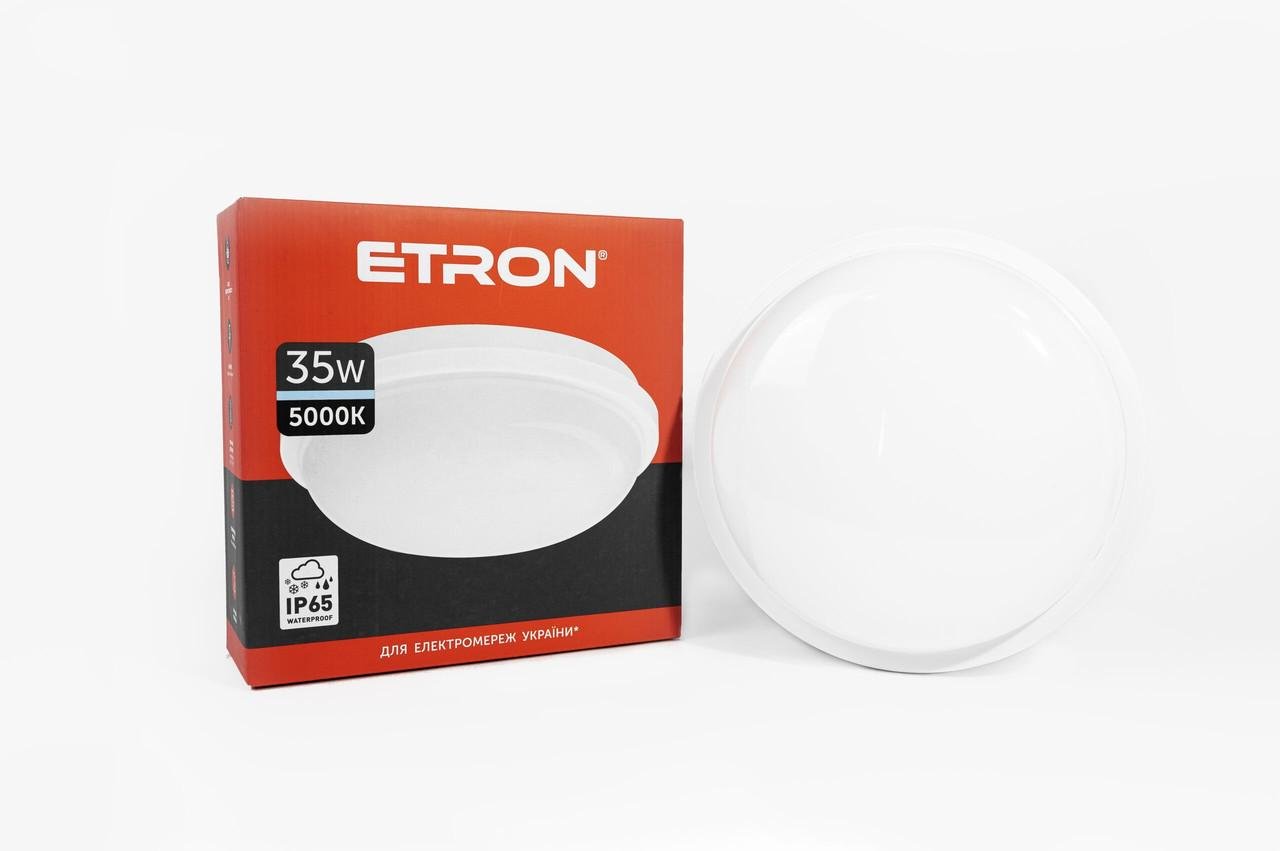 Светильник светодиодный ETRON Communal 1-EСP-514-C circle 35 W 5000 K IP65 (1-ECP-514-C)