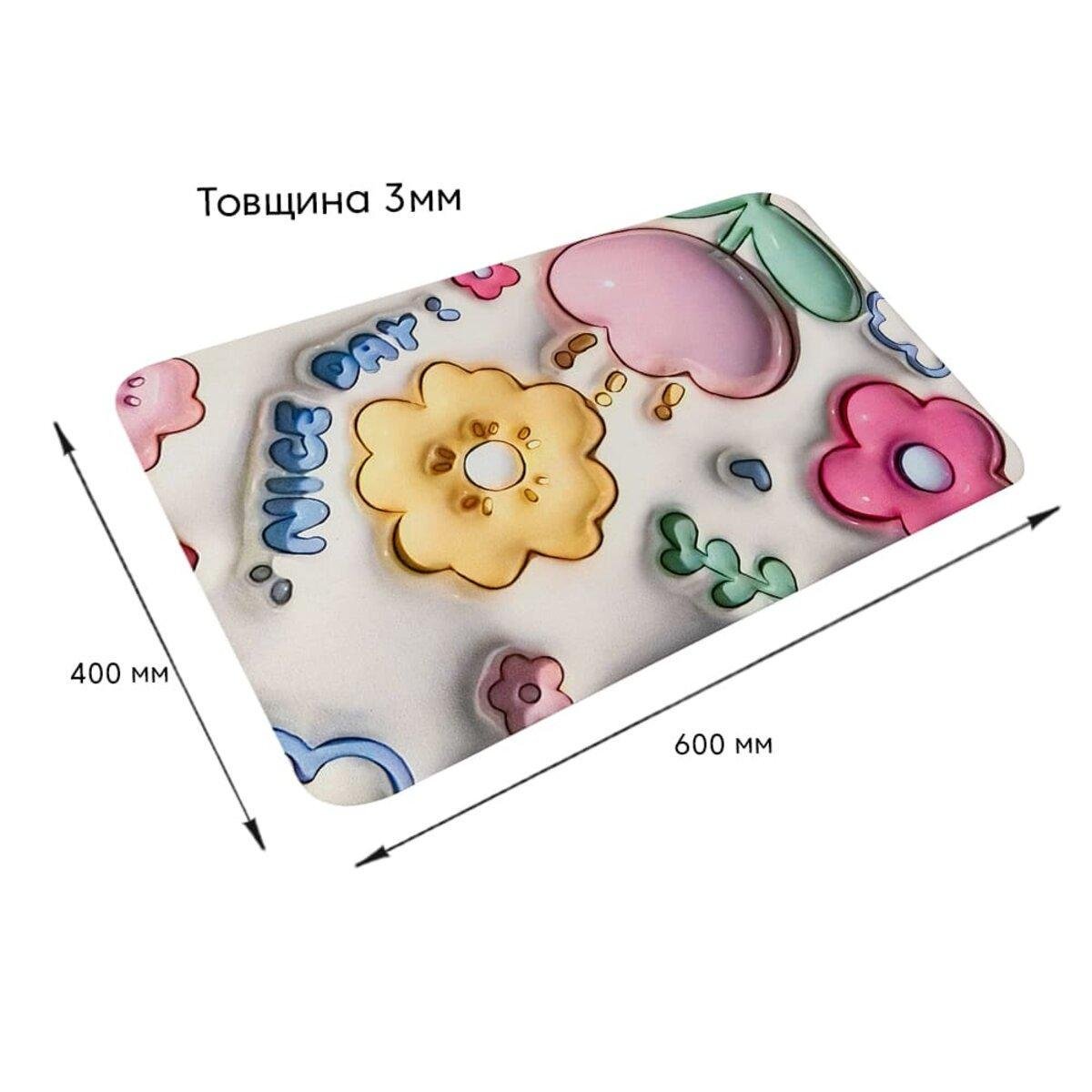 Коврик влагопоглощающий 40х60х3 мм (SW-00002550) - фото 3