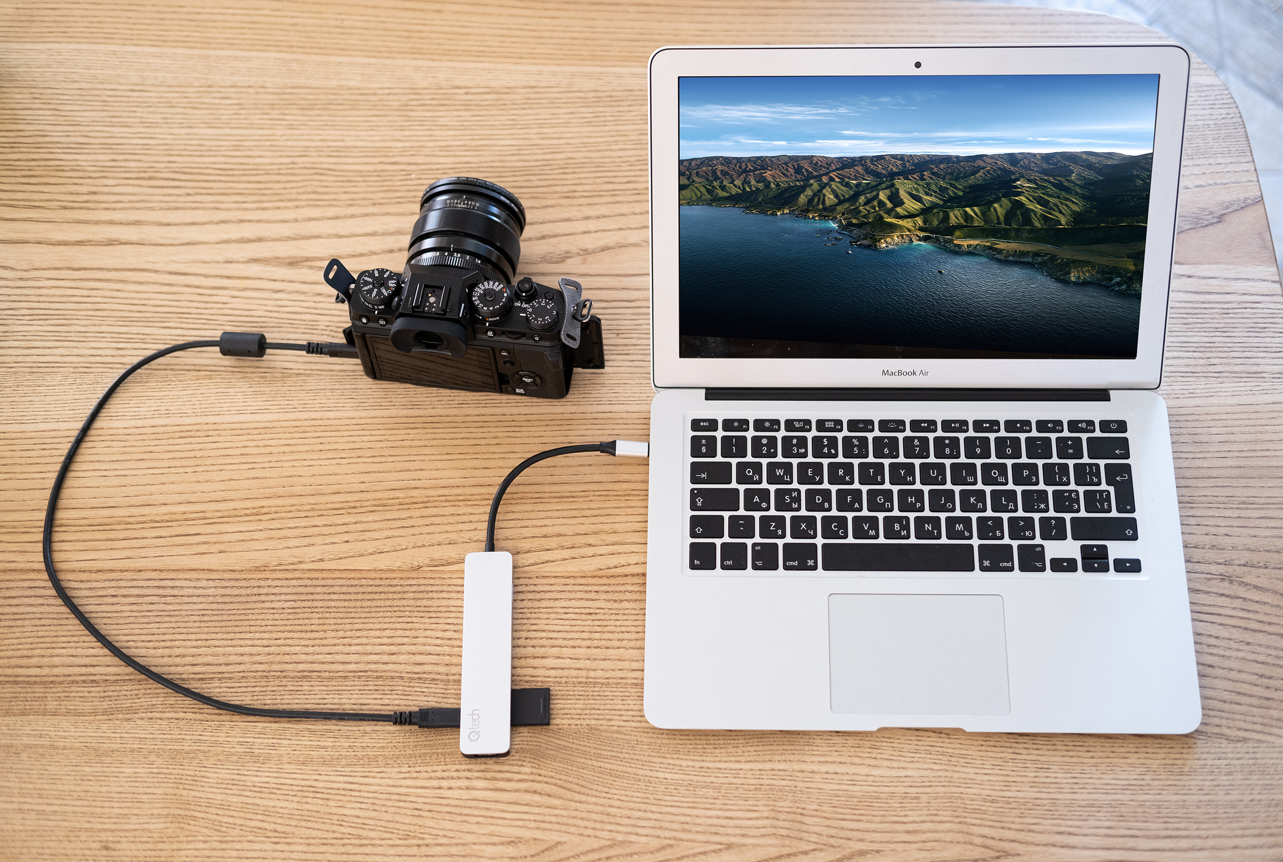 USB-хаб Qitech Aluminum Type-C Silver (QT-Hub2c_sl) - фото 4 USB-хаб Qitech Aluminum Type-C Silver (QT-Hub2c_sl) - фото 4