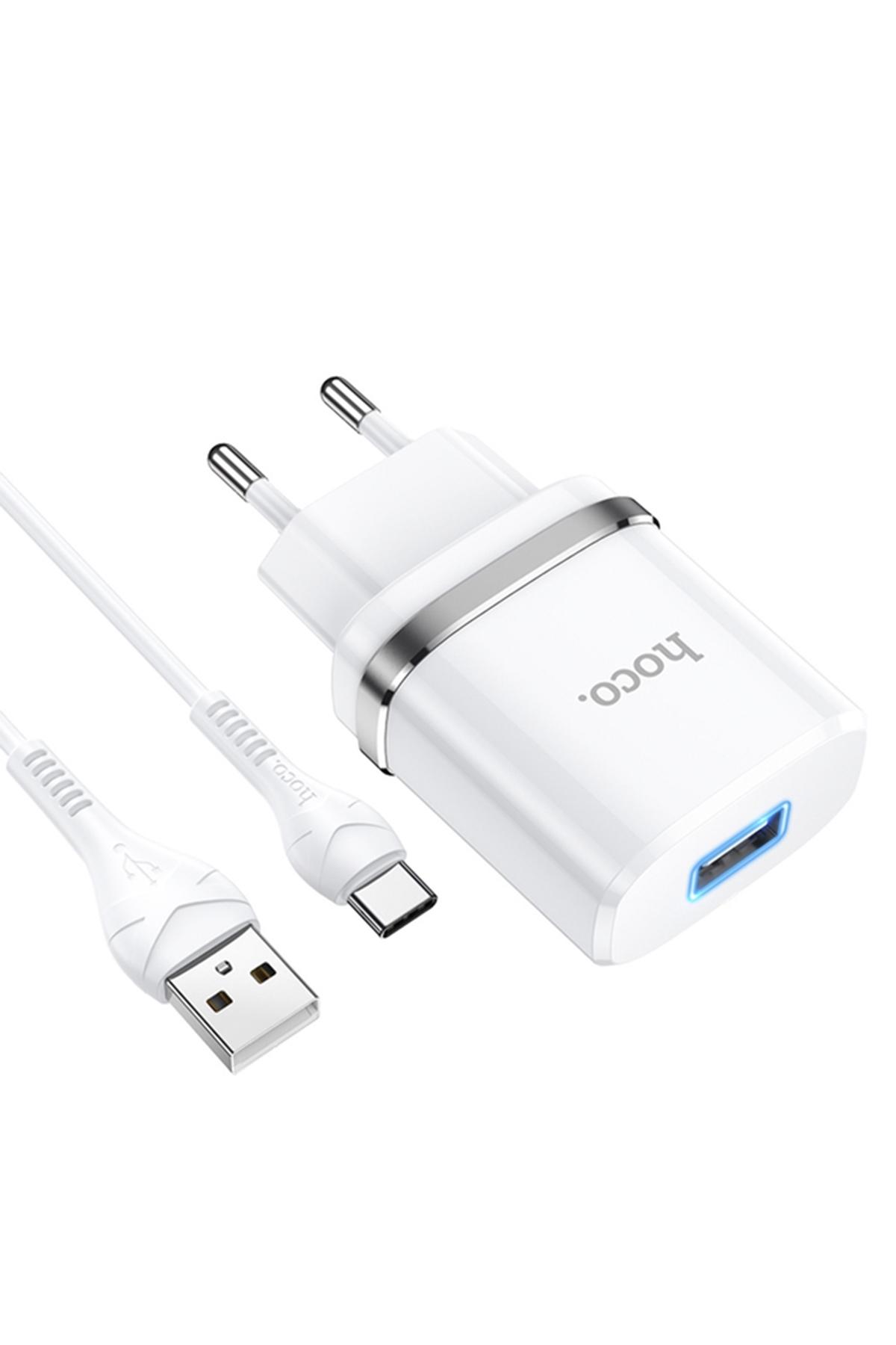 Зарядное устройство сетевое Hoco N1 с кабелем USB to Type