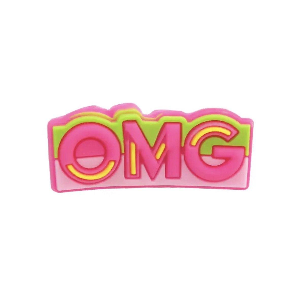 Джиббитс Jibbitz Стикер OMG 1 шт. (50287)