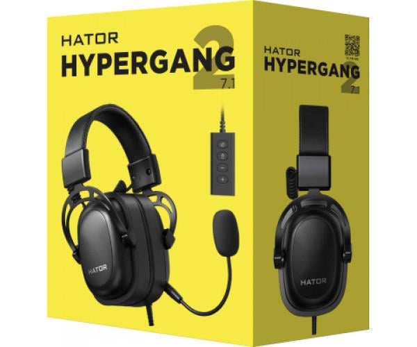 Наушники Hator Hypergang 2 USB 7.1 Black (HTA-940) - фото 8