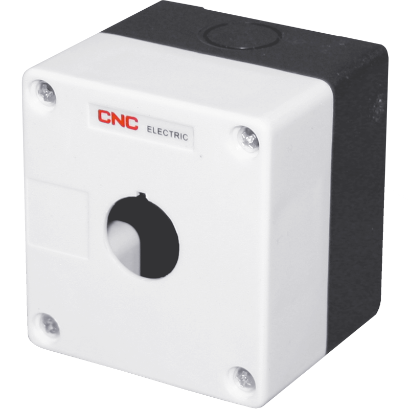 Корпус кнопочного поста CNC LAY5-1 1 местный 22 мм IP10 Белый (Б00030659)