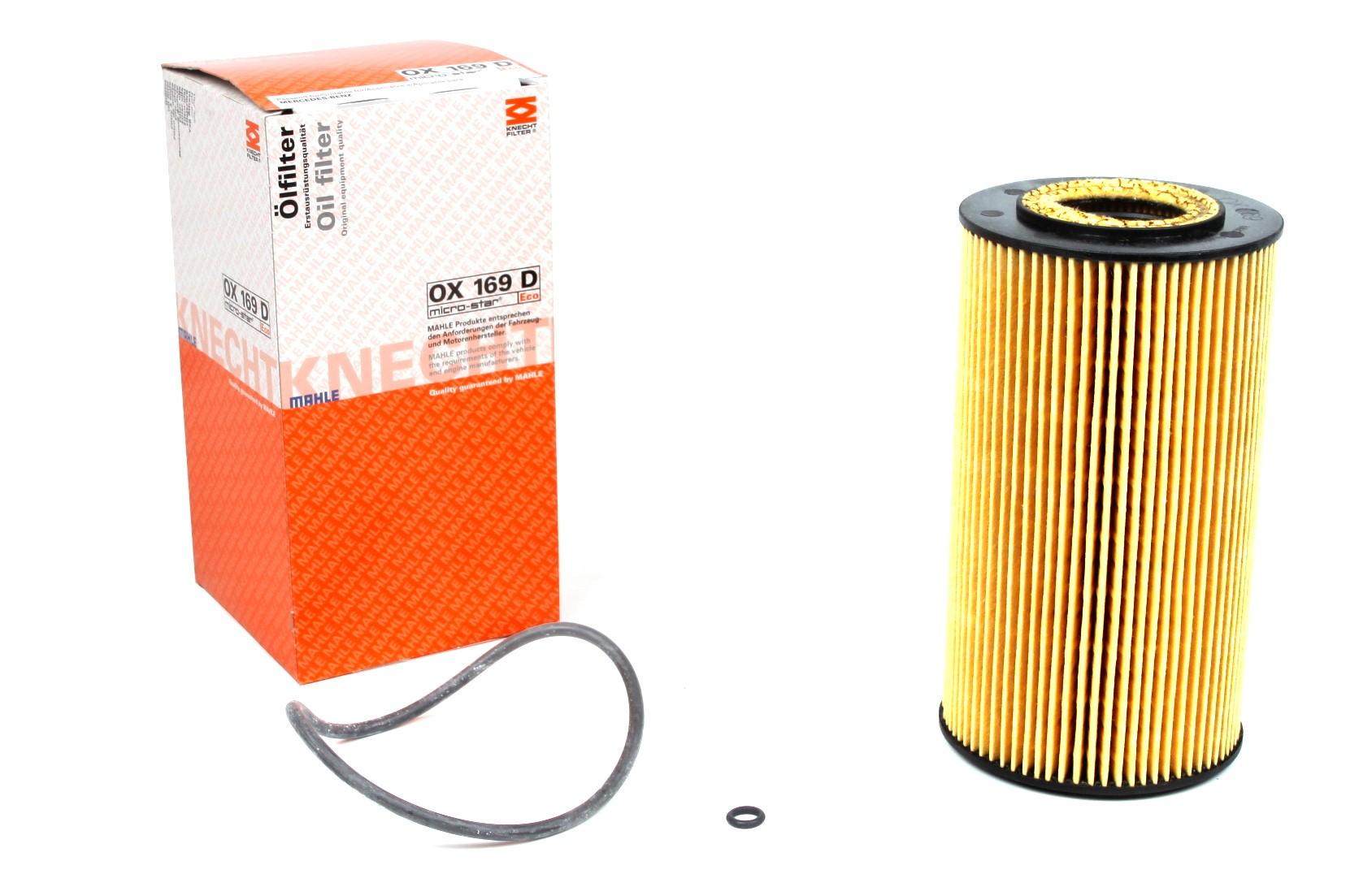 Фильтр масляный KNECHT для MB W211/220 OM628 4,0CDI (OX 169D)