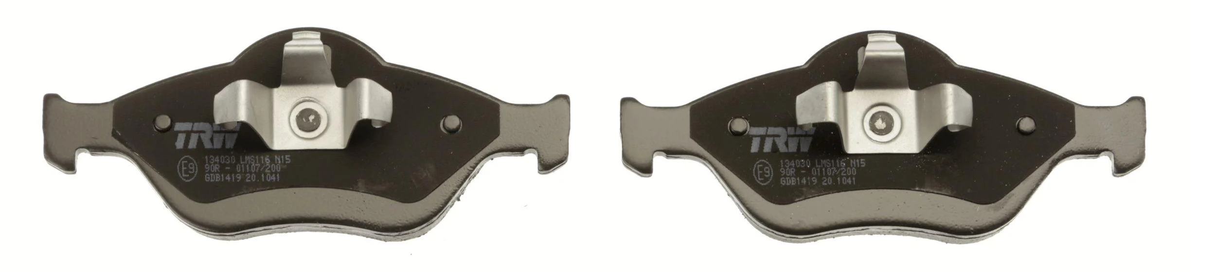 Комплект тормозных накладок для дисковых тормозов TRWGDB1419 (GDB1419)