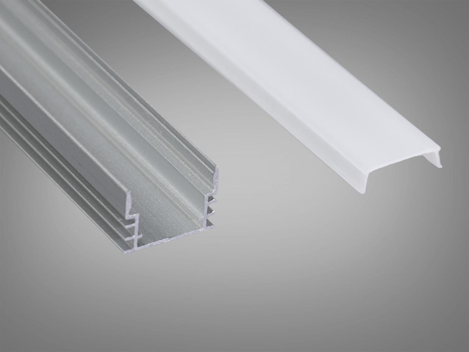 Профиль для LED ленты накладной (PL-1712-1M)