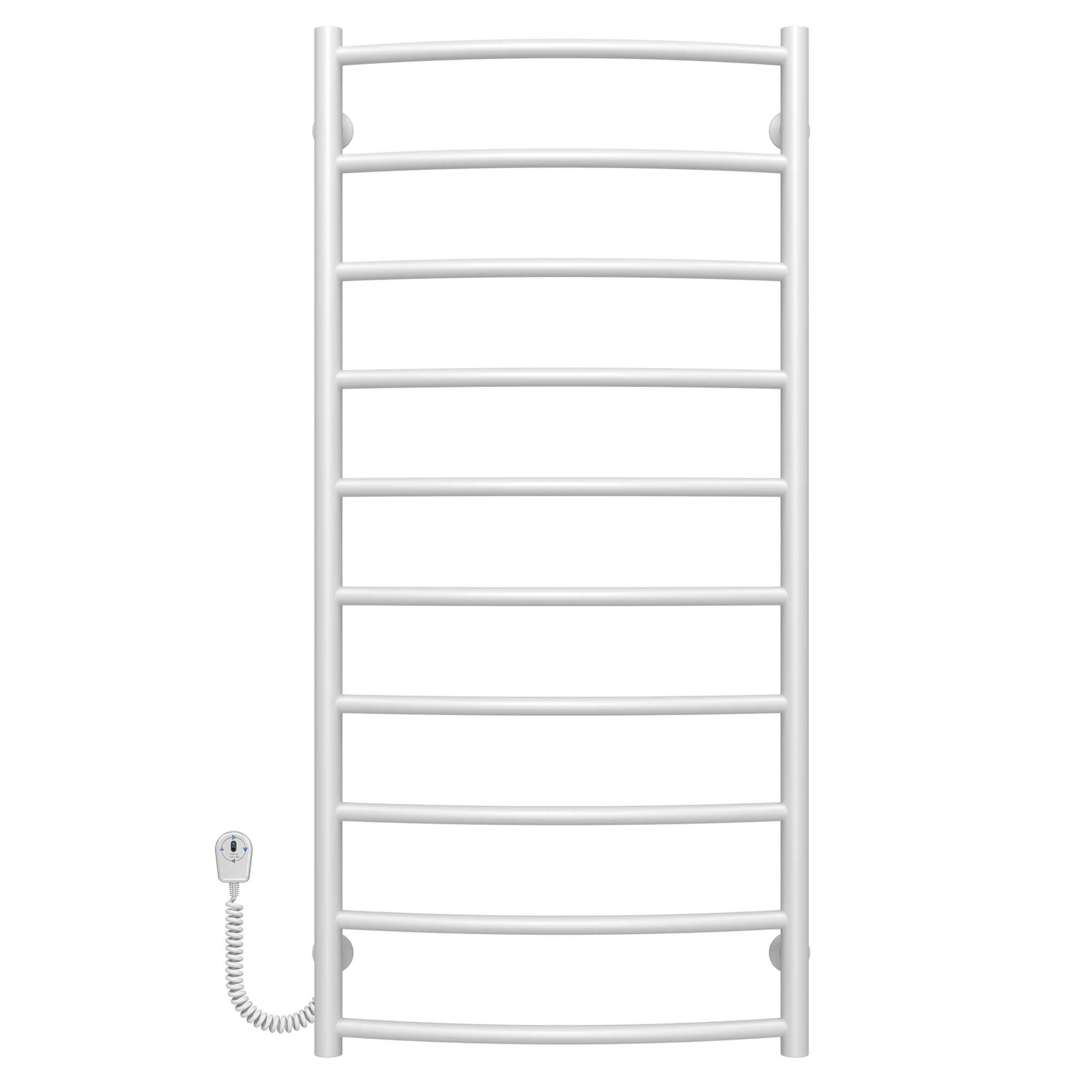 Полотенцесушитель электрический Deffi Классик П10 EF16 левое подключение нержавеющая сталь 500х1100 мм Белый (C.DK.110.50.10.EWL5)