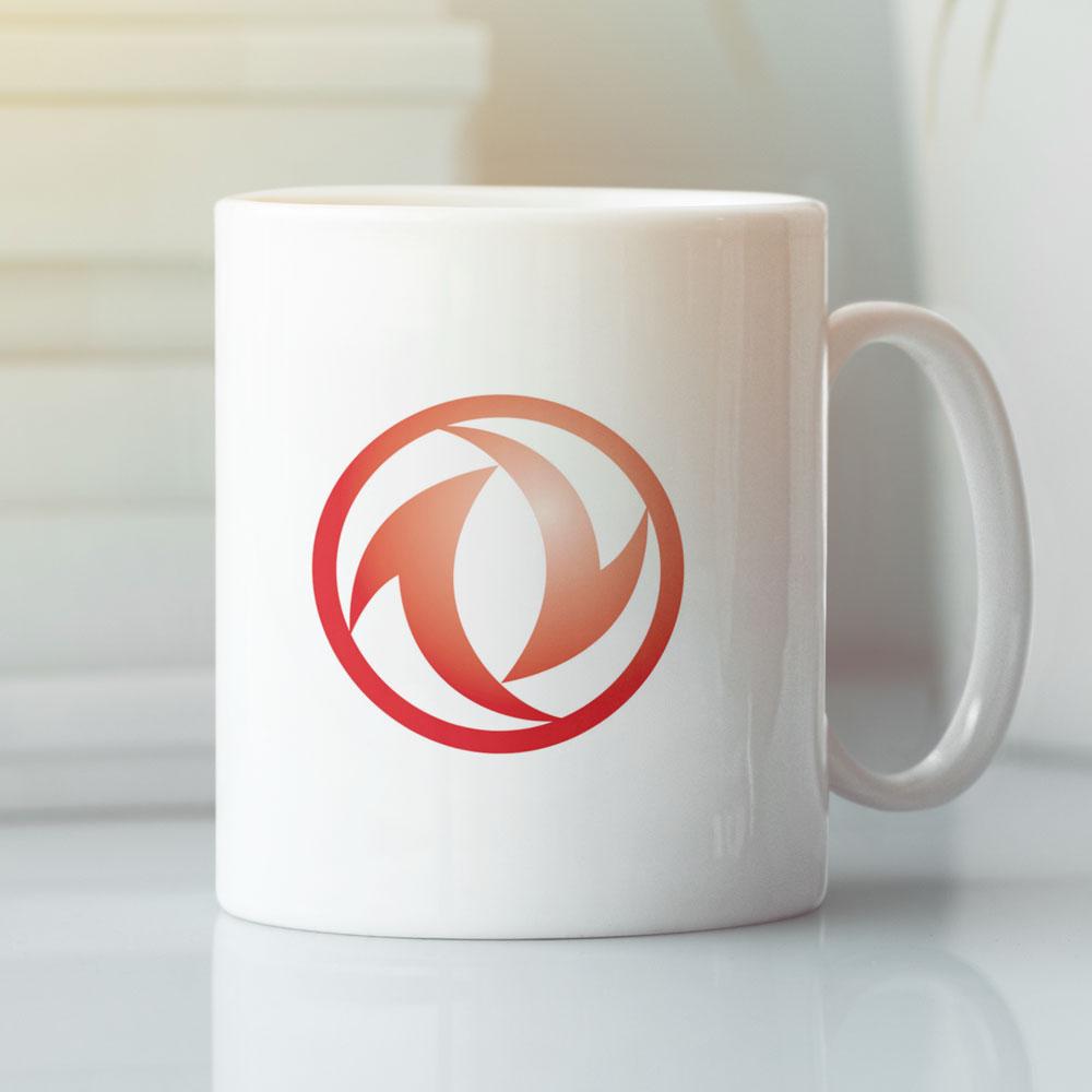 Чашка с логотипом Dongfeng 330 мл (14978957)