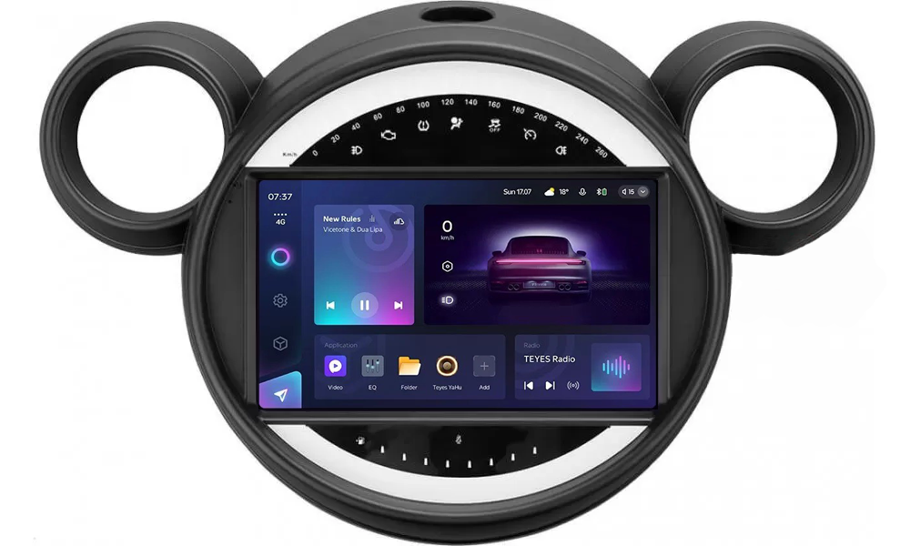 Магнитола штатная Teyes CC3 2K 6+128 Gb для BMW Mini 2010-2016 9" (AR-69301)