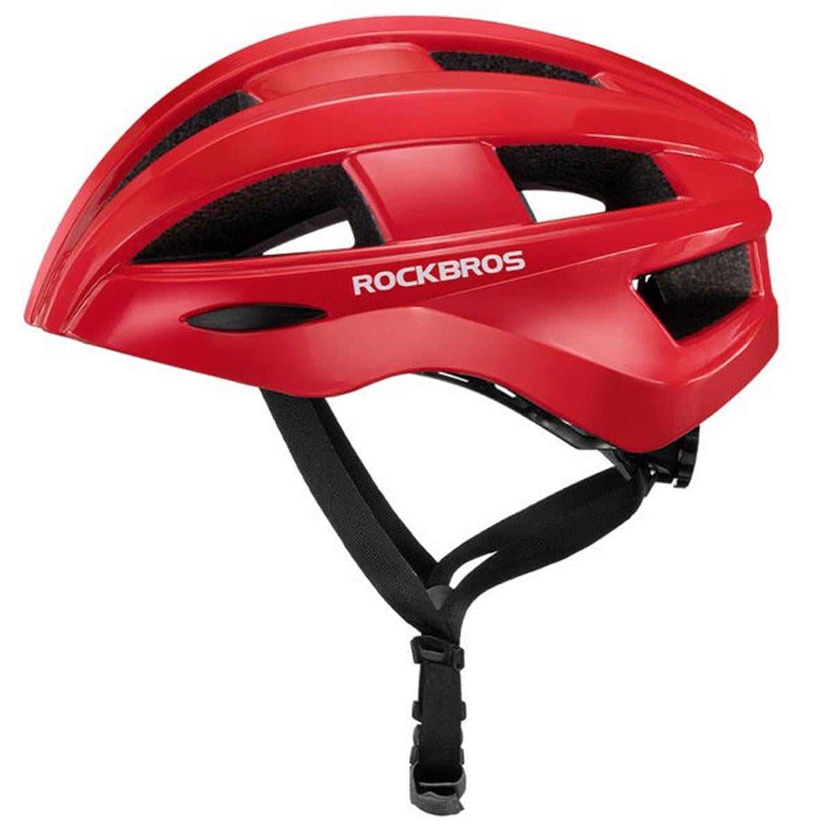 Велосипедний шолом Rockbros ZK-013 з USB блимавкою 55-60 см In-Mold Червоний (RB-ZK-013-2779) Велосипедний шолом Rockbros ZK-013 з USB блимавкою 55-60 см In-Mold Червоний (RB-ZK-013-2779)