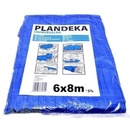 Тент Wimar Plandeka тарпаулін захисний 60 г/м2 6х8 м (2180839408)