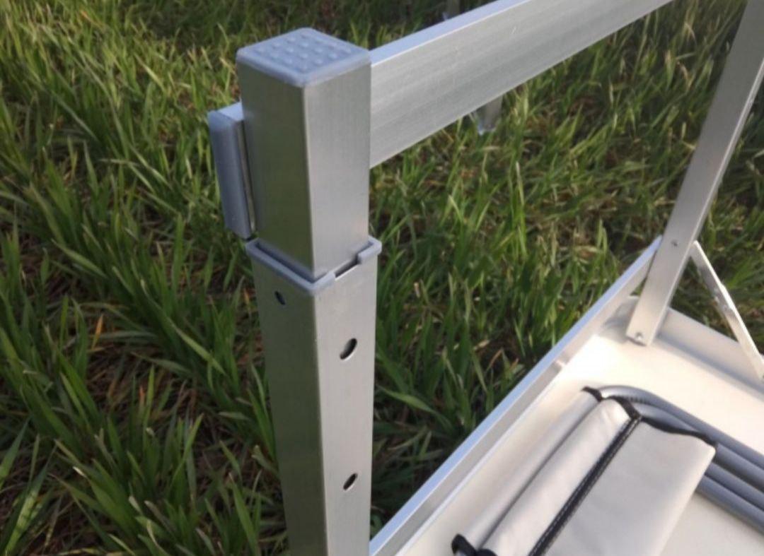 Стіл складаний та стільці 120х60х70 см 4 шт. Зелений (SP32Z) - фото 2 Стіл складаний та стільці 120х60х70 см 4 шт. Зелений (SP32Z) - фото 2