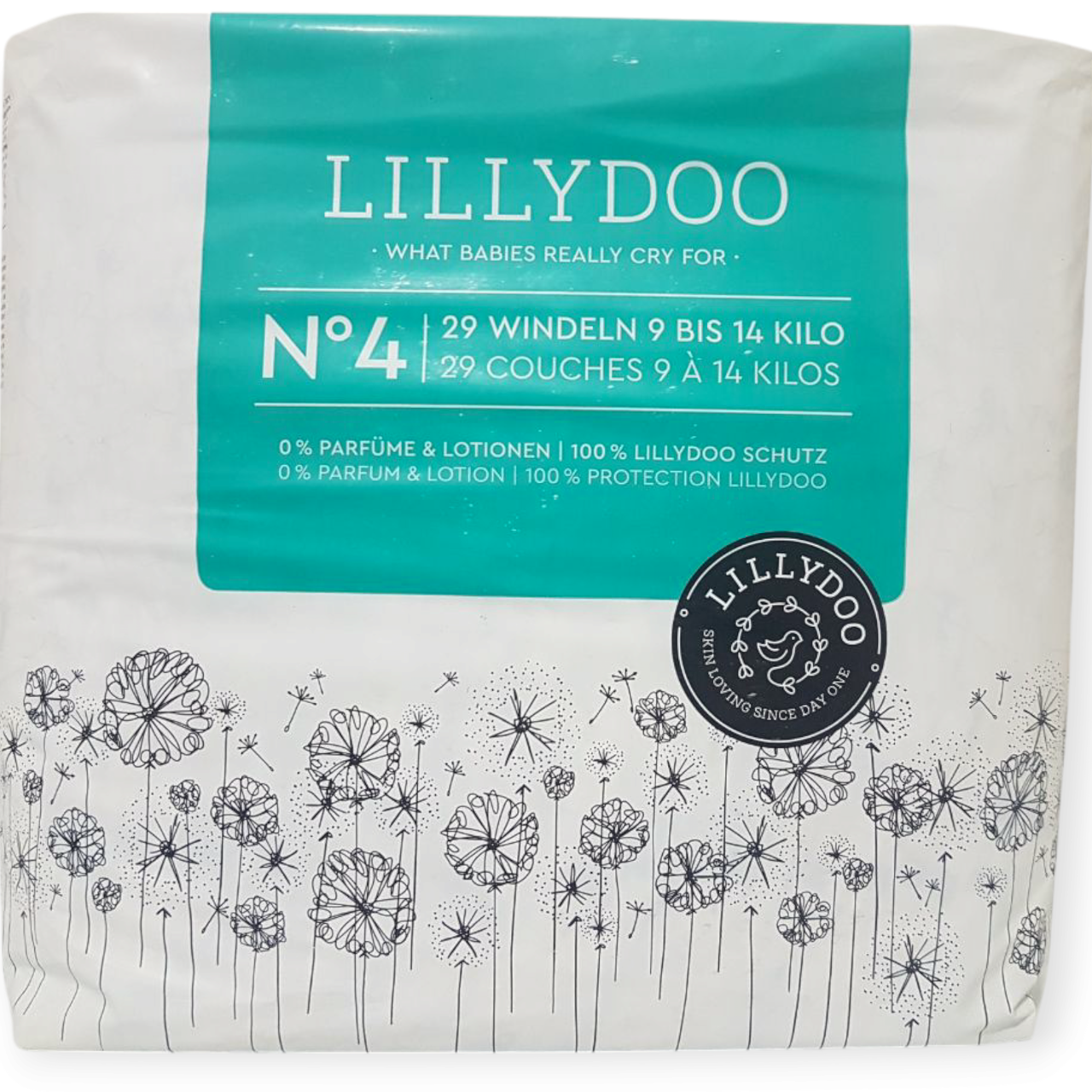 Підгузки Lillydoo 4 9-14 кг 29 шт. (2512282372)