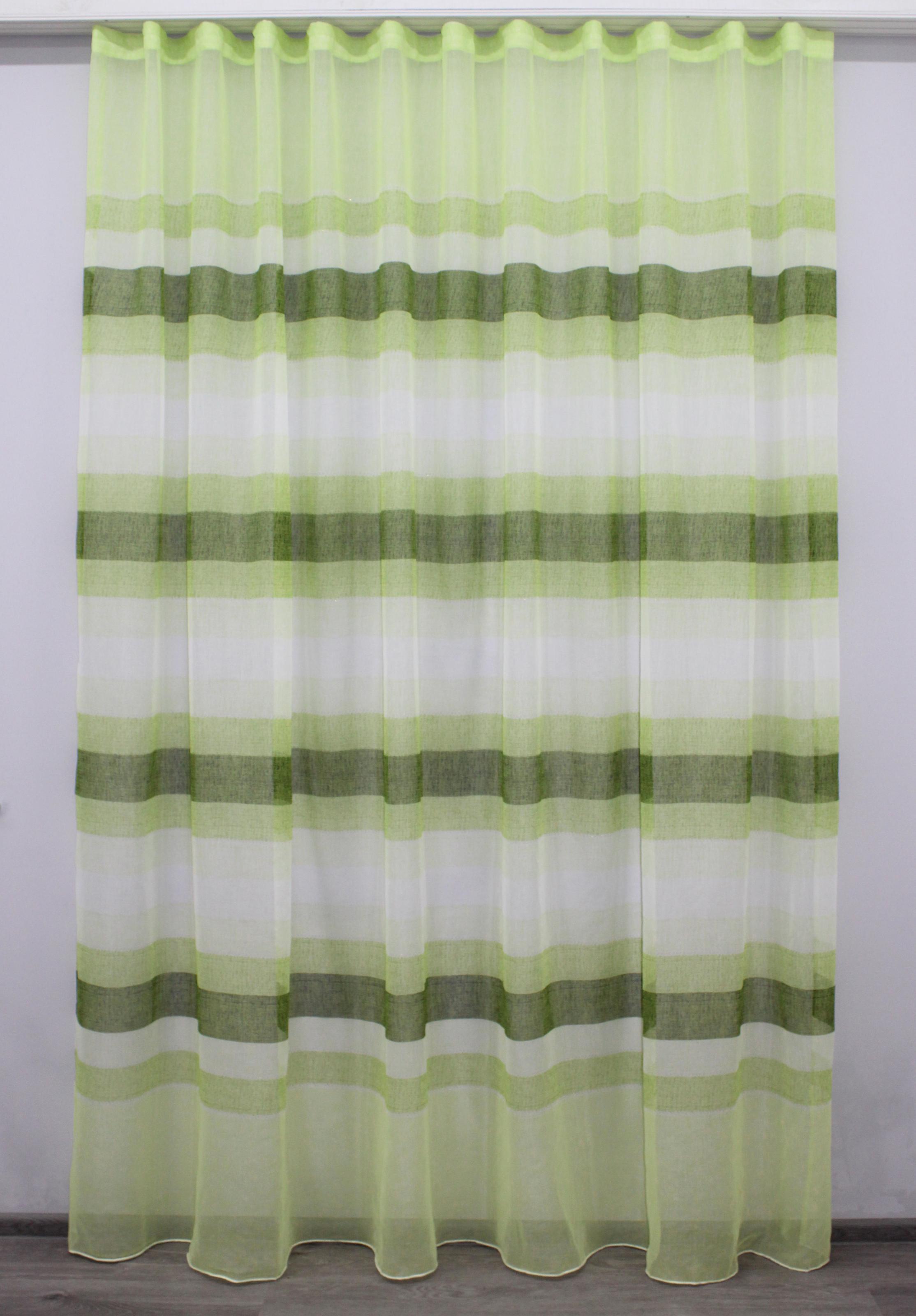 Тюль VR-Textil 1103т батист 300х270 см Белый/Салатовый/Зеленый (40-039) Тюль VR-Textil 1103т батист 300х270 см Белый/Салатовый/Зеленый (40-039)