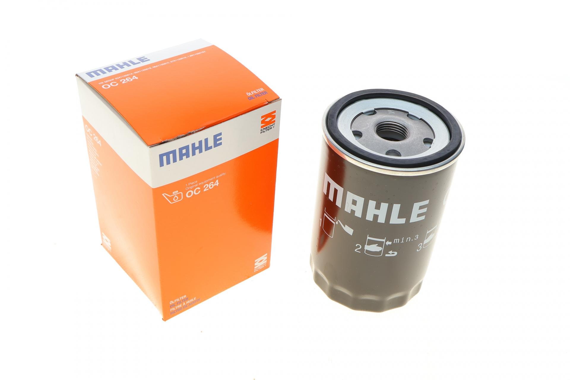 Фильтр масляный KNECHT для VW Caddy III 1,6i/Golf/Passat/Audi/Octavia бензин (OC 264)