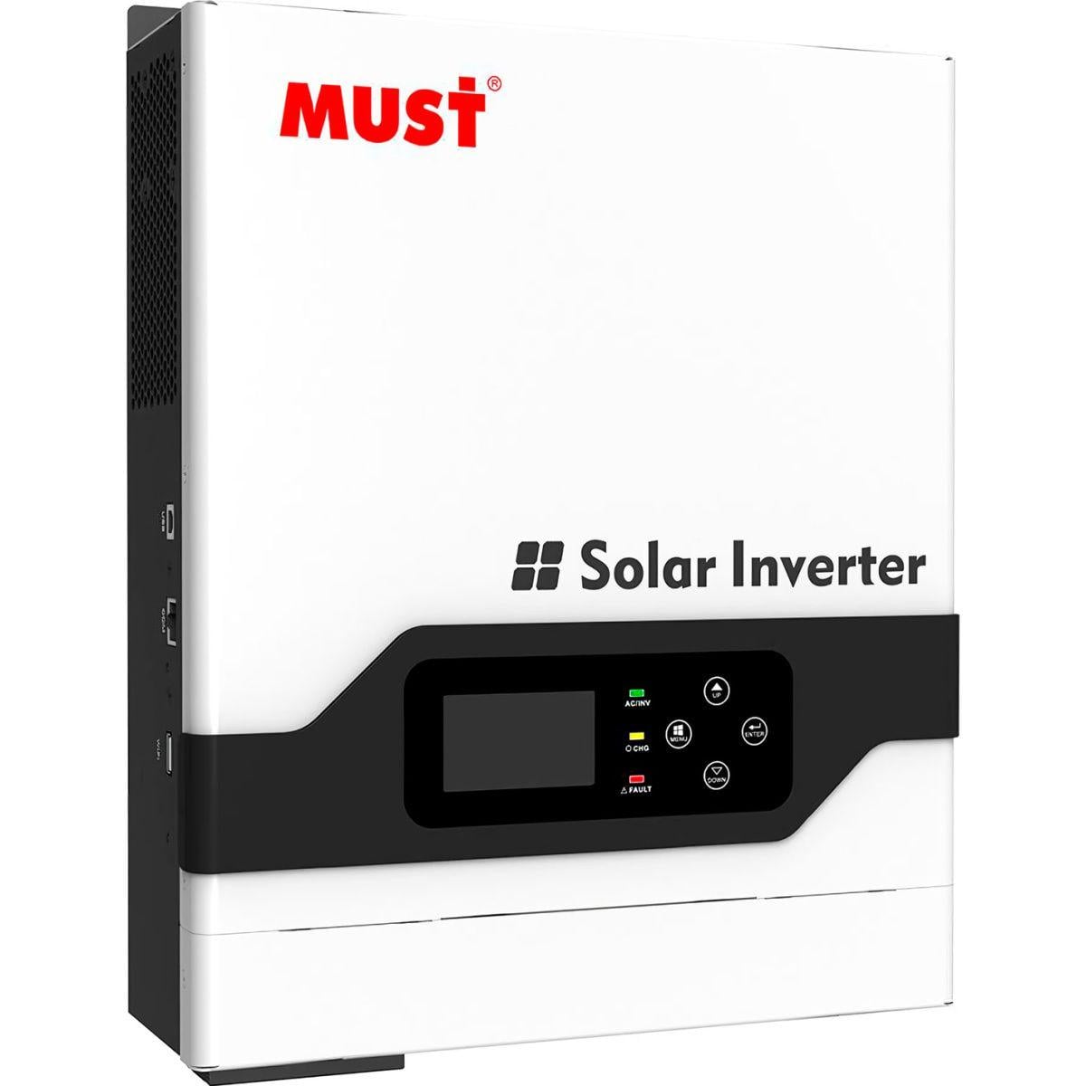 Инвертор гибридный солнечный MUST PV18-3224 VPM II Gen 2 3200 W/24 V (37225350) Инвертор гибридный солнечный MUST PV18-3224 VPM II Gen 2 3200 W/24 V (37225350)