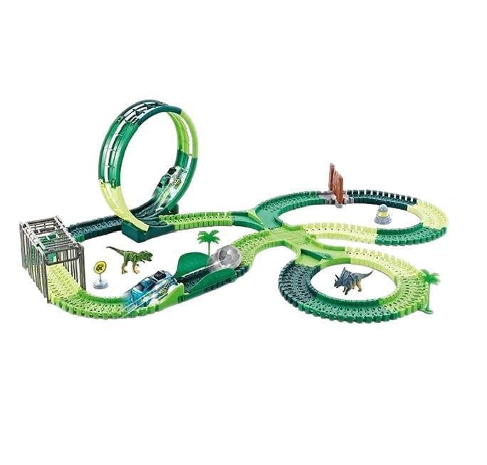 Трек автомобильный RC Toys 225 деталей Green (153803)