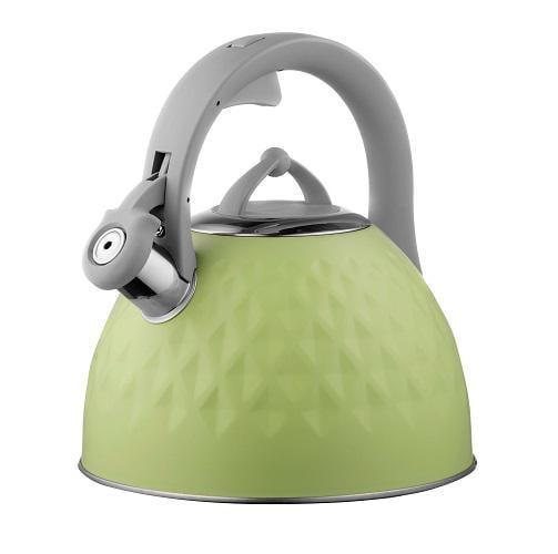 Чайник Ardesto Gemini AR1947KG нержавеющая сталь с свитком 2,5 л Зеленый (586521)