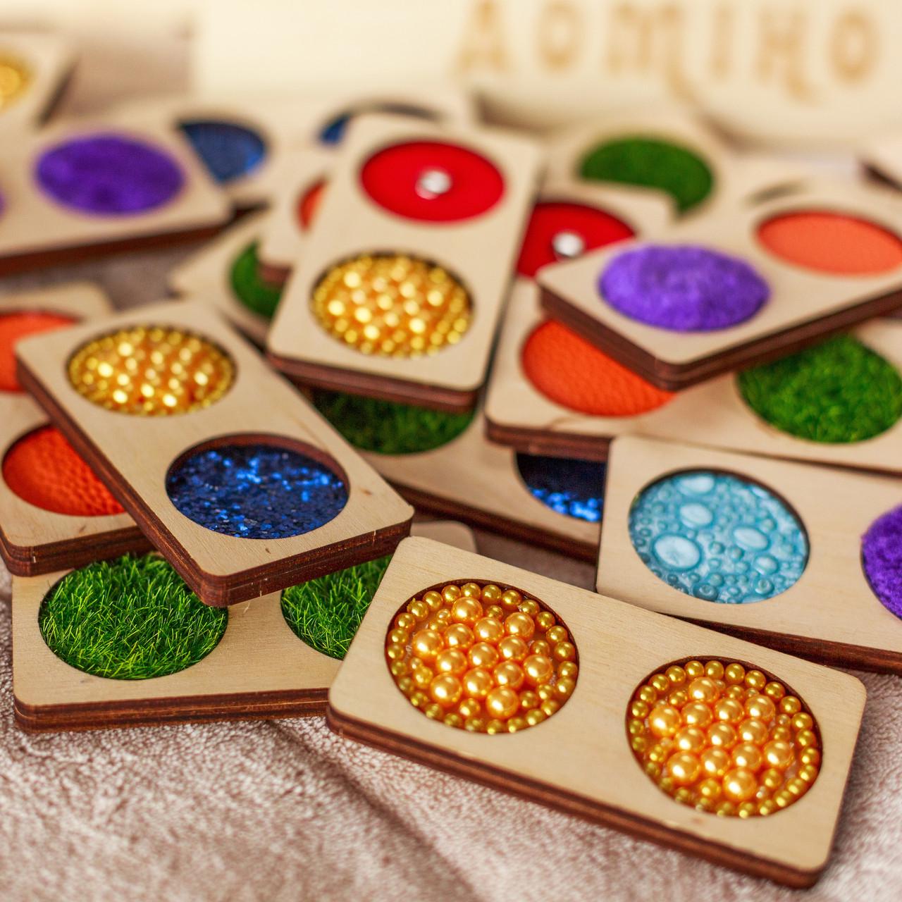 Настільна гра Zoia for Kids Доміно тактильне (М-008) - фото 8