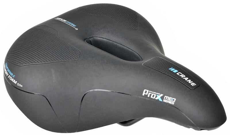 Седло ProX Crane Med Memory Foam Черный (C-SI-0336)