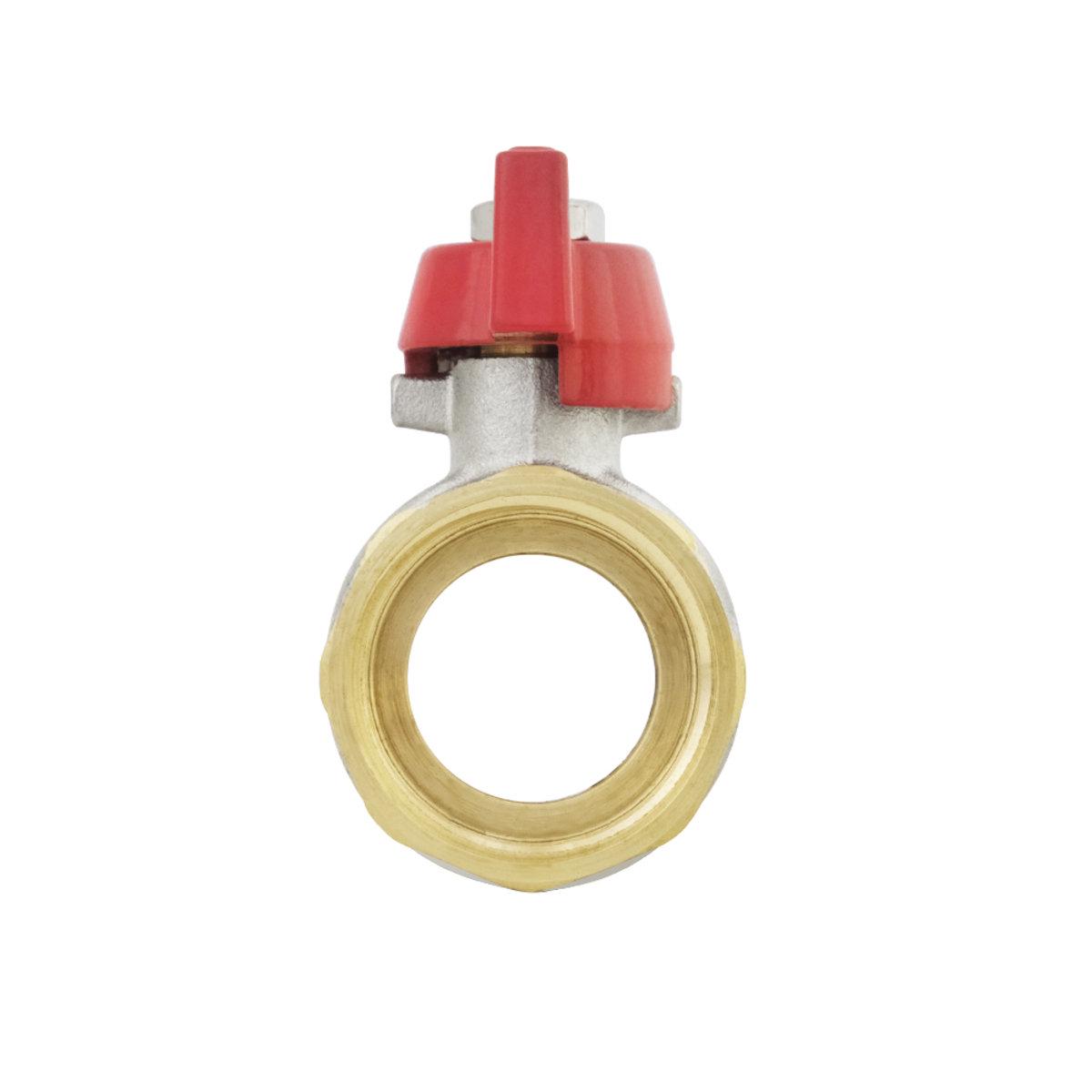 Кран кульовий Raftec PN40 НВ 3/4 метелик Red (SW-53676) - фото 4 Кран кульовий Raftec PN40 НВ 3/4 метелик Red (SW-53676) - фото 4