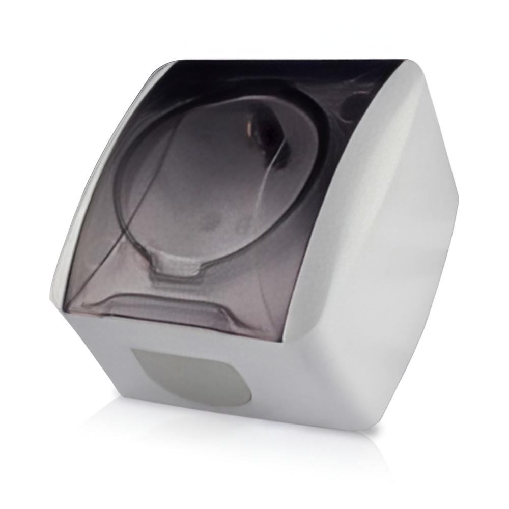 Розетка накладная Lemanso Магнолия с заземлением с прозрачной крышкой Белый (LMR2005)