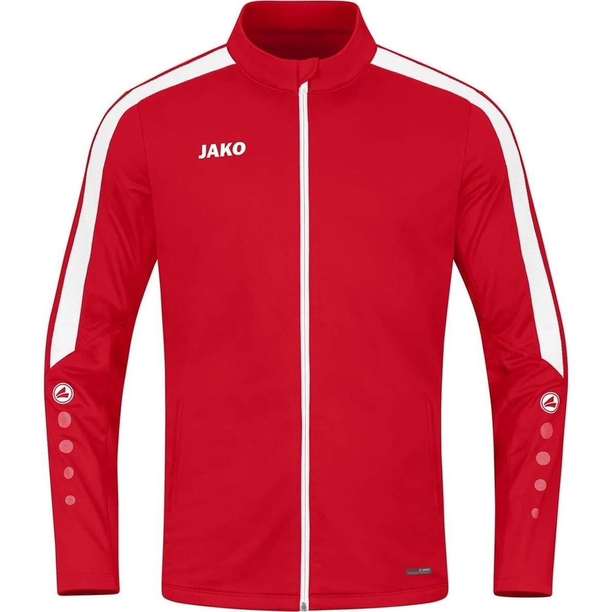 Олімпійка дитяча Jako POWER 140 см Червоно-білий (9323-100)