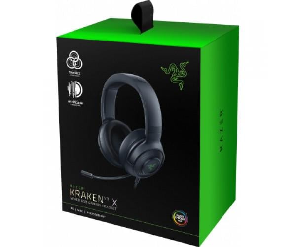 Навушники Razer Kraken V3 X USB Black (RZ04-03750300-R3M1) - фото 6