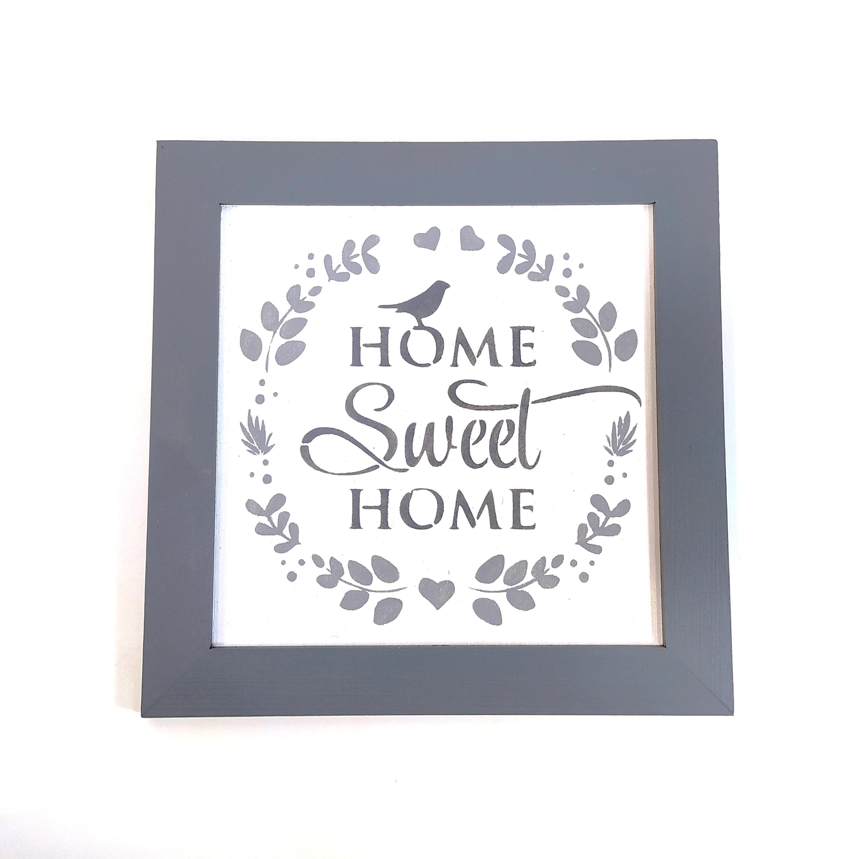 Пано на стену Майстерня містера Томаса Home sweet home 20,5х20,5 см