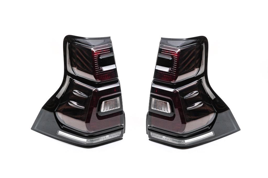 Задние фонари BlackEdition V2 1234 Upgrade для Toyota Land Cruiser Prado 150 разные материалы Черный