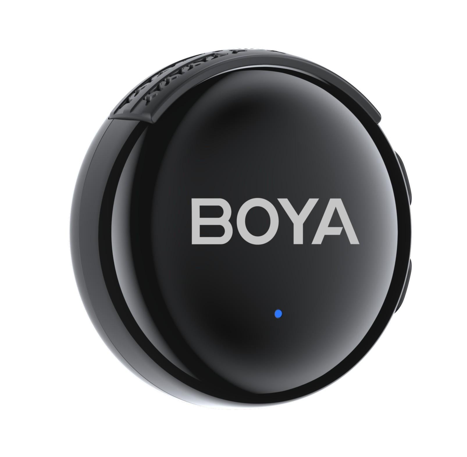 Мікрофон петличний Boya BOYALINK 3-04 2025 Lightning+Type-C+TRS 3,5 мм для iPhone/Android/відеокамери професійний (50054)