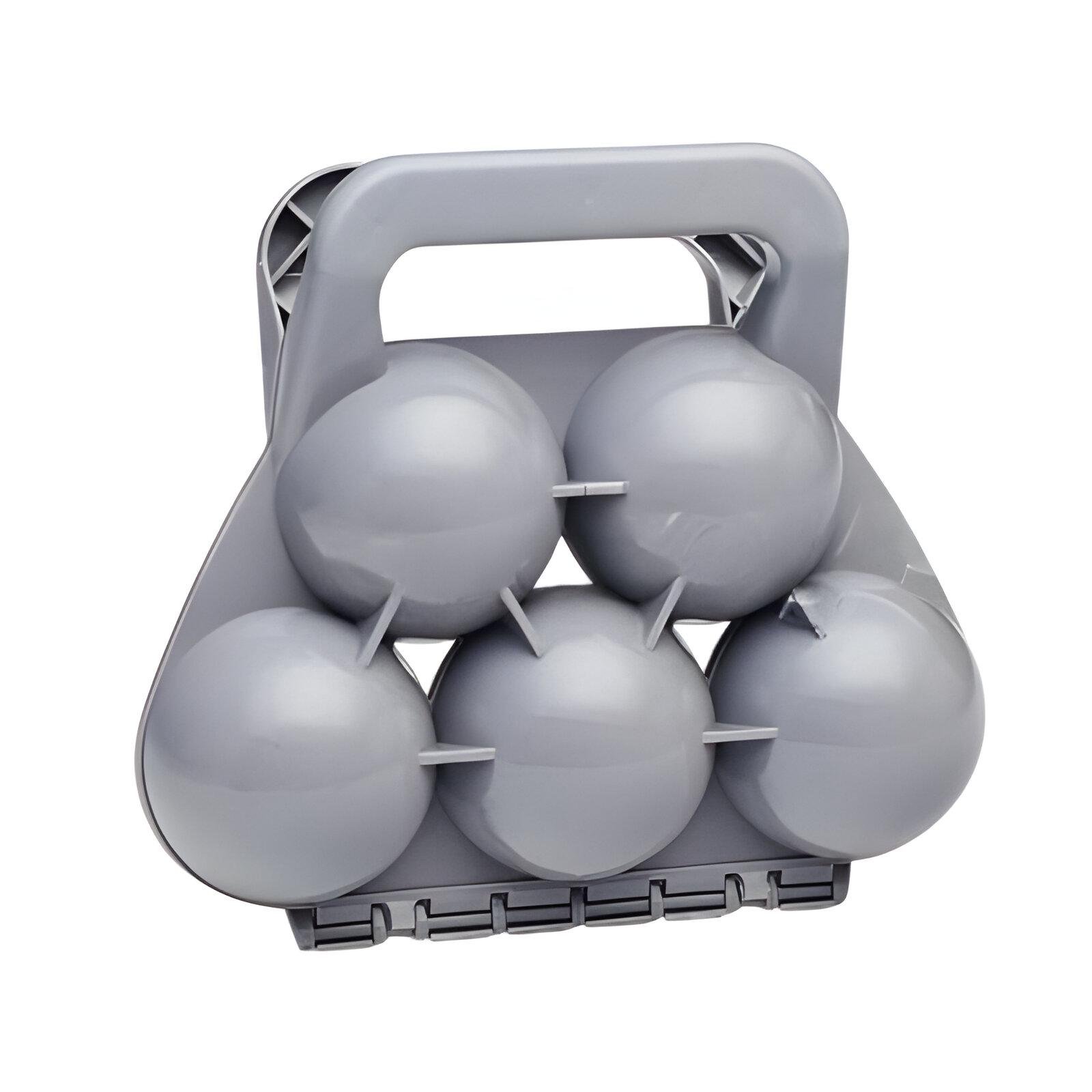 Дитячий сніжколіп на 5 сніжок WToys TK 2559-71-2 пластмасовий Сірий (30328892) - фото 1