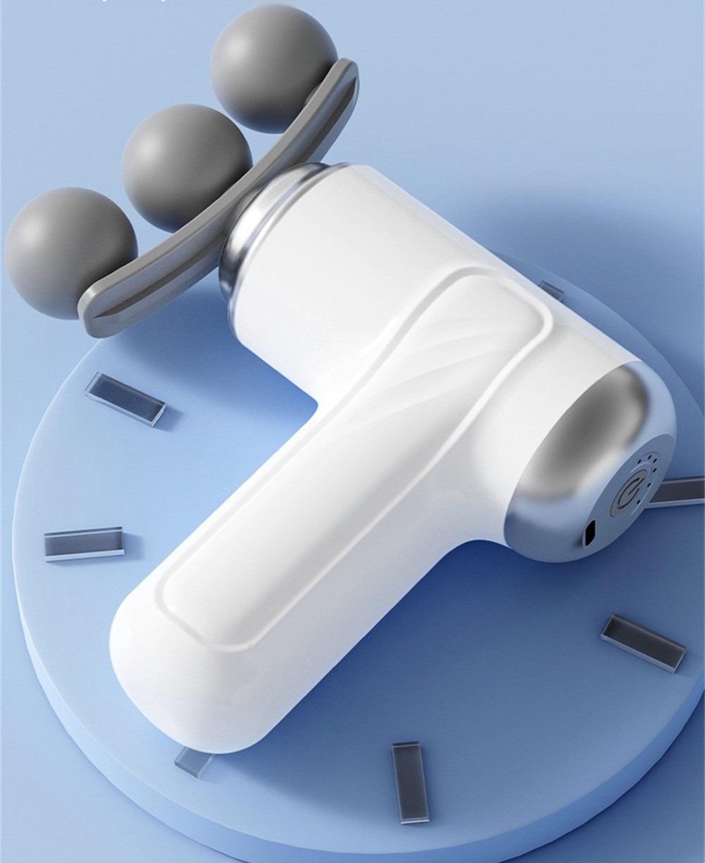 Масажер Fascial Gun ударний з насадками (7166)