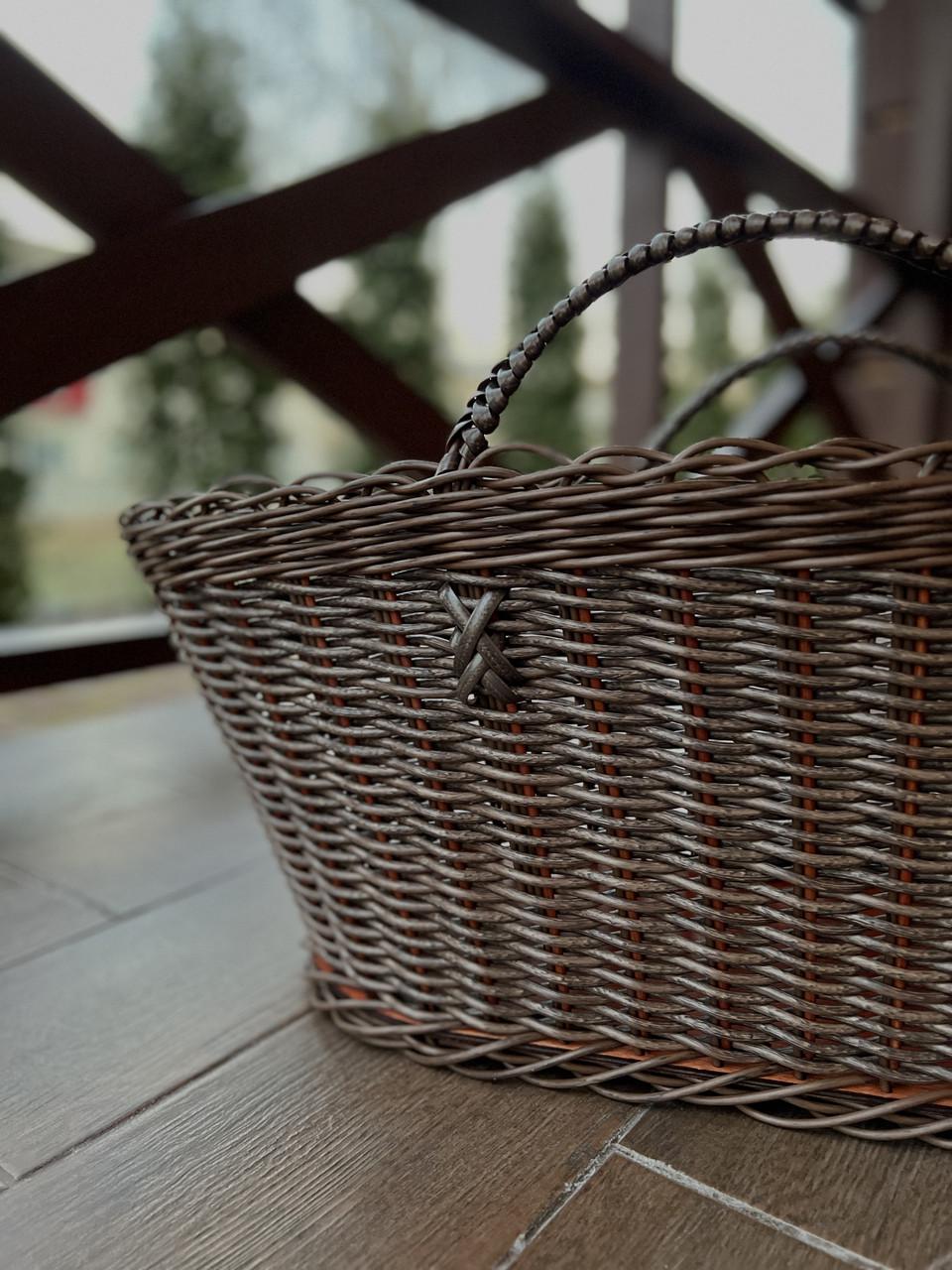 Корзина из лозы овальная (1742556601) - фото 2