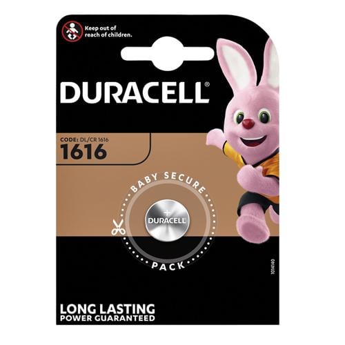 Батарейка Duracell CR1616 Lithium 3V