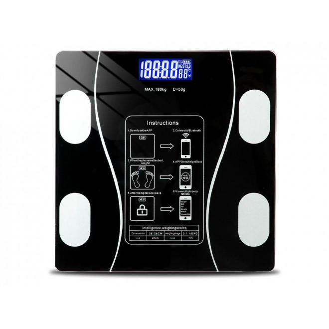 Ваги підлогові розумні A-8003 з Bluetooth та додатком до 180 кг (01245)