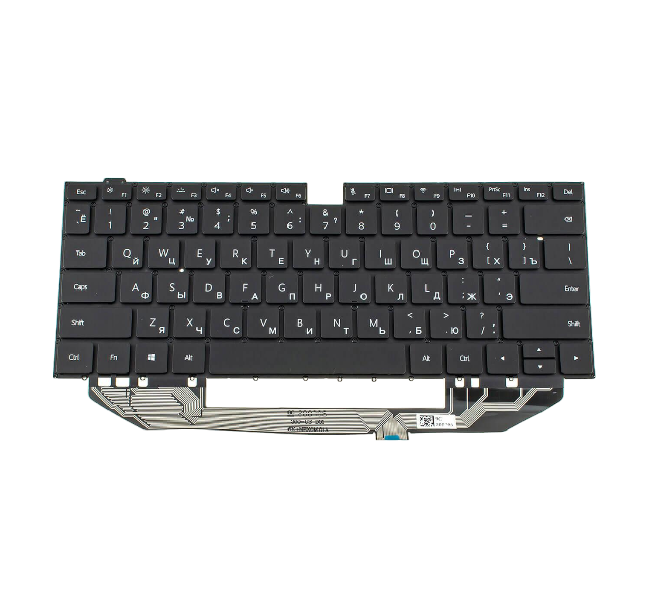 Клавиатура для ноутбука Huawei MateBook X Pro MACH-W19L c подсветкой клавиш (107600)