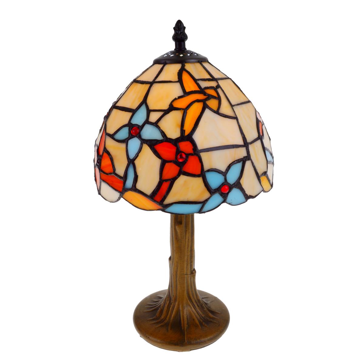 Настольная лампа Тиффани Brille BR-655T/8-1 E14 - фото 2 Настольная лампа Тиффани Brille BR-655T/8-1 E14 - фото 2