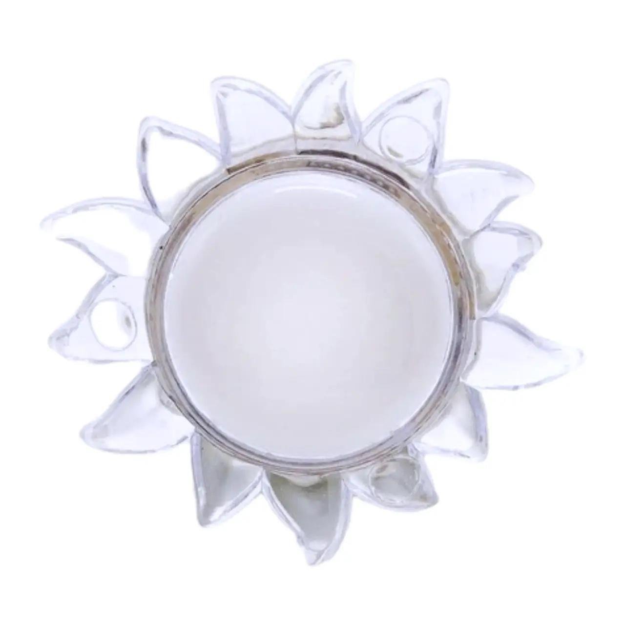 Ночник Lemanso Солнце 4LED от розетки Белый (NL150)