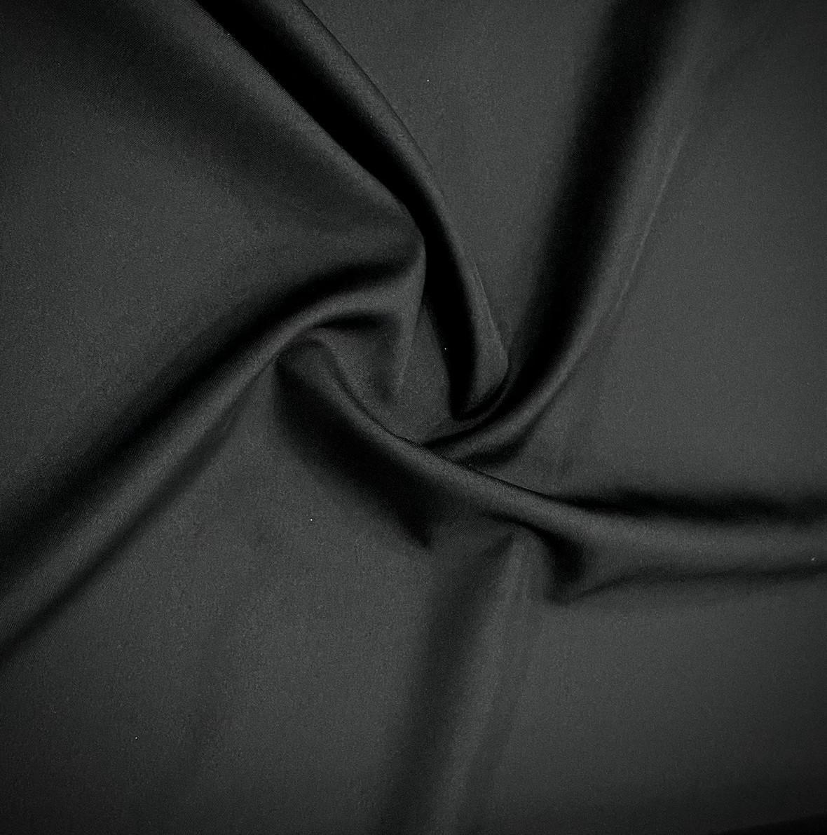 Ткань габардин Черный (24478916) - фото 1 Ткань габардин Черный (24478916) - фото 1