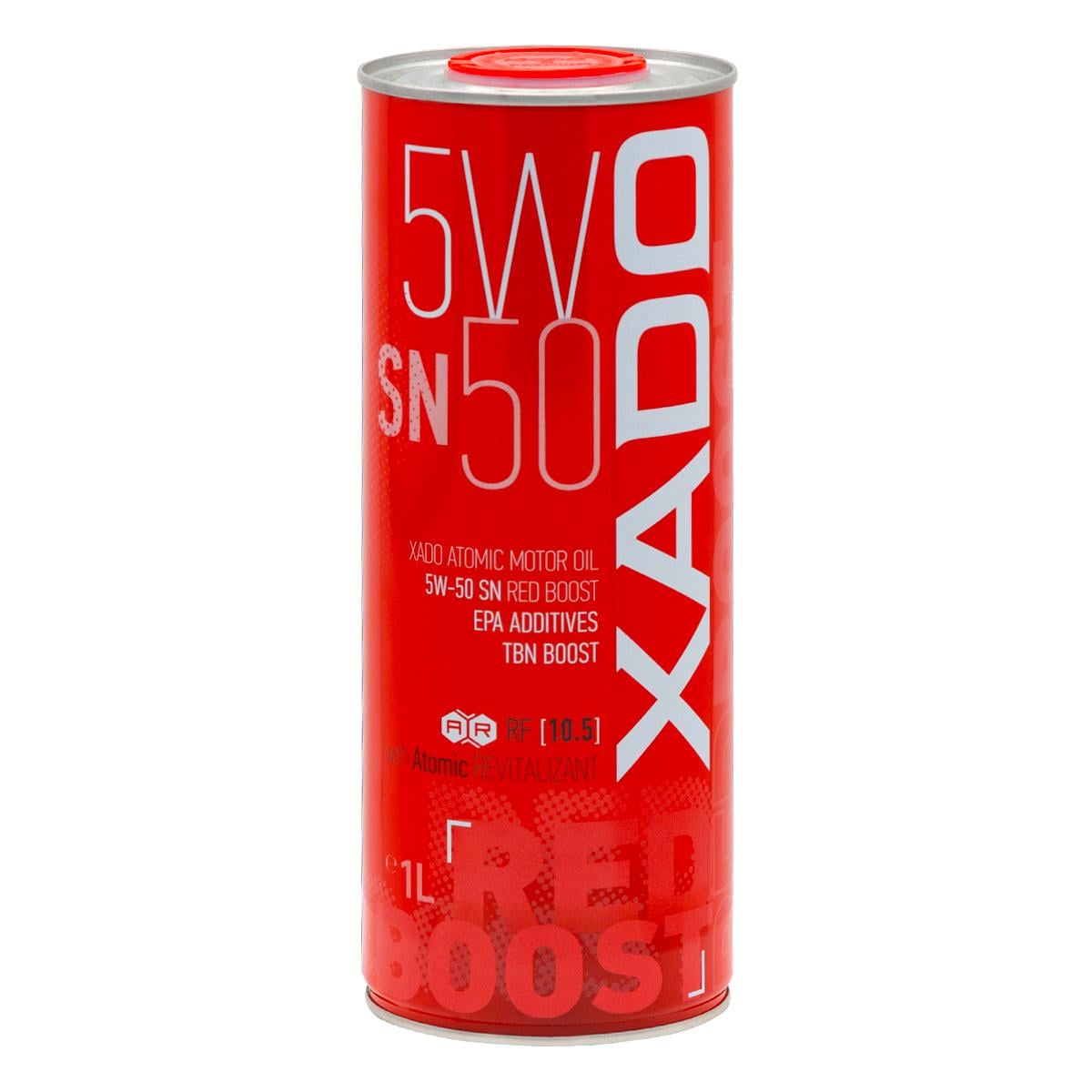 Моторное масло Xado Atomic Oil Red Boost 5W-50 1 л (ХА 25193_1)