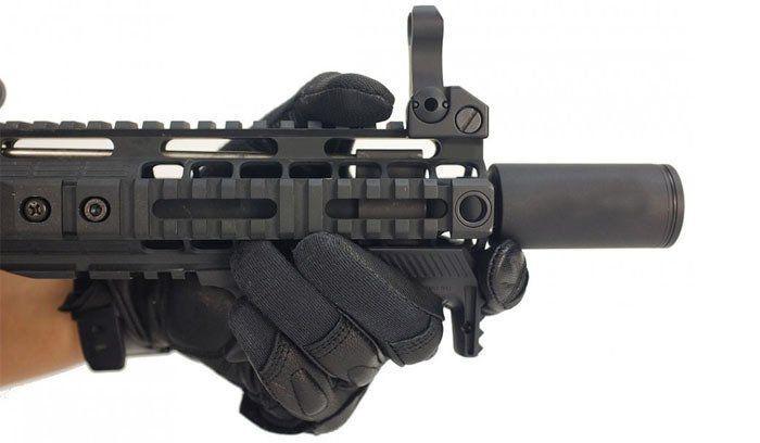 Ручка перенесення вогню кутова Strike Industries Cobra Чорний (SI-CTFG-BLK) - фото 4 Ручка перенесення вогню кутова Strike Industries Cobra Чорний (SI-CTFG-BLK) - фото 4