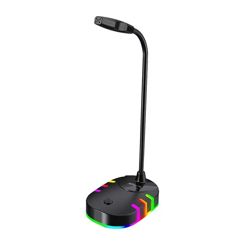 Микрофон RGB XTRIKE XMC-02 3.5мм/USB Черный Микрофон RGB XTRIKE XMC-02 3.5мм/USB Черный