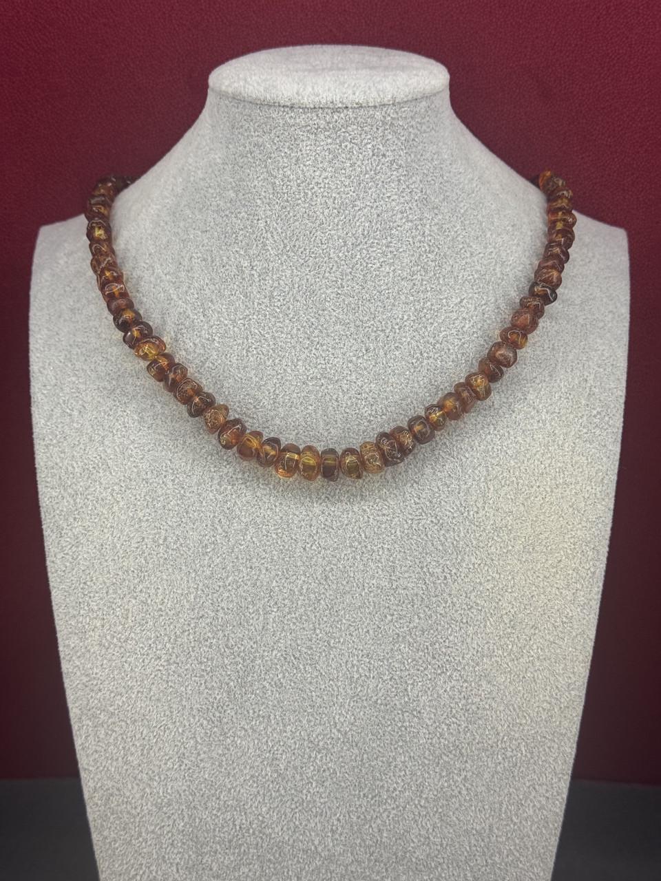 Ожерелье из янтаря лечебное 48 см (н-723)